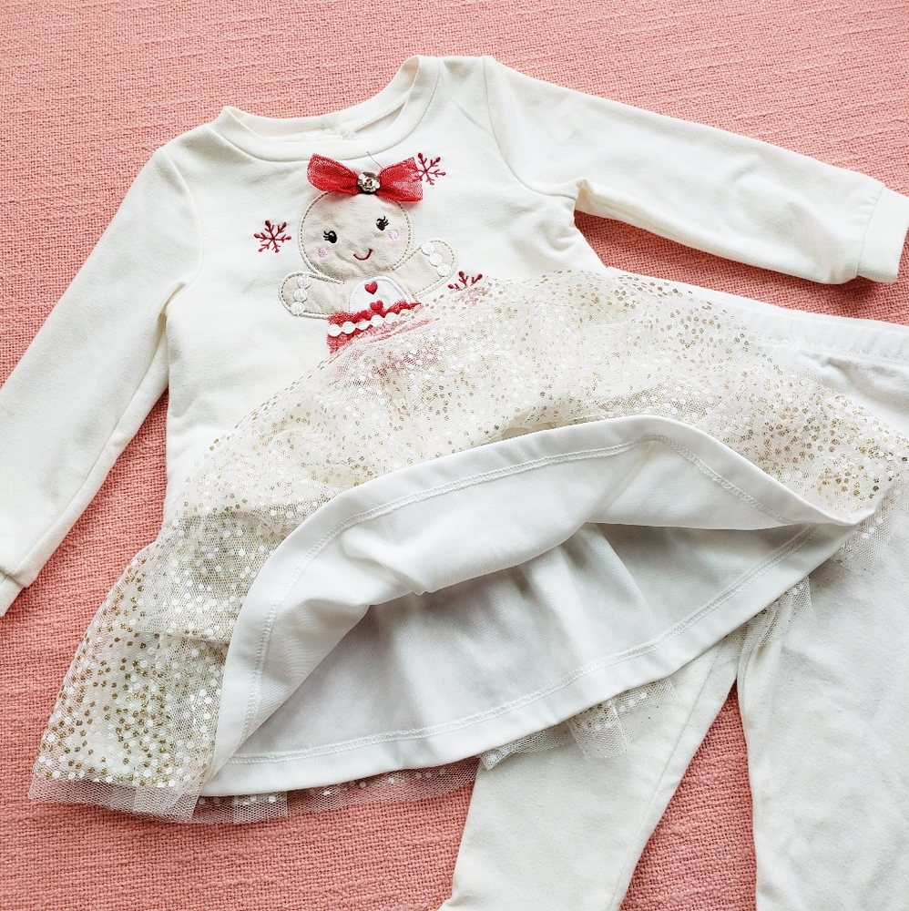 Nannette Baby Christmas Outfit / 12 months - Picture 3 of 7